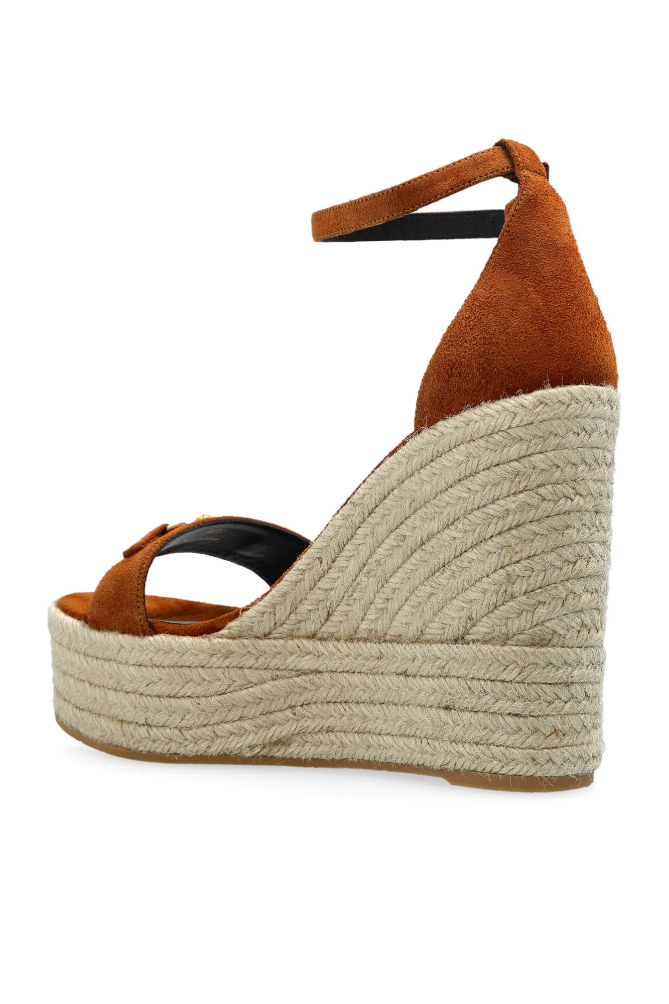 【関税＆送料込み】Versace Beige Wedges With Adjustable Buc Versace Wedge sandals | Women's Shoes | Vitkac